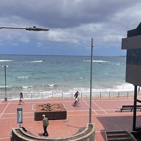 En Primera Linea De Playa Y Vistas Al Mar Y Piscina Appartement Las Palmas de Gran Canaria