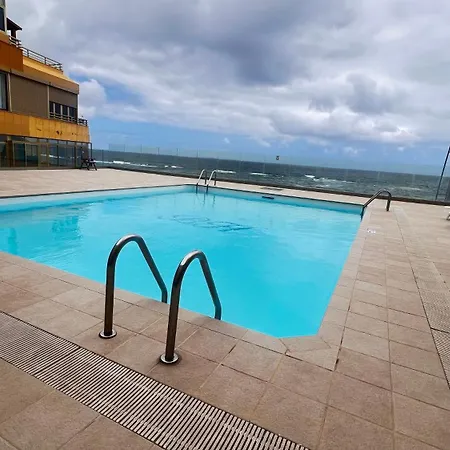 En Primera Linea De Playa Y Vistas Al Mar Y Piscina Appartement Las Palmas de Gran Canaria